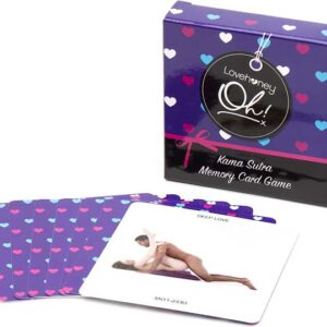 Jeu de cartes mémoire Kama Sutra, Lovehoney Oh!