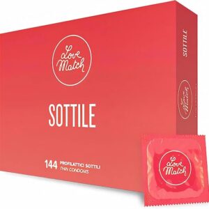 Love Match Sottile Boîte de 6 préservatifs