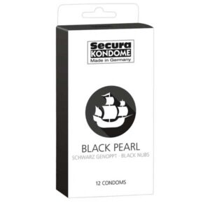 Secura Black pearl - Préservatif