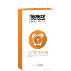 Secura Good Timer - Boite de 12 préservatifs